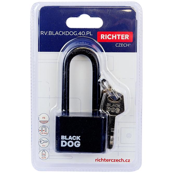 Vorhängeschloss RV.BLACKDOG.40.PL 