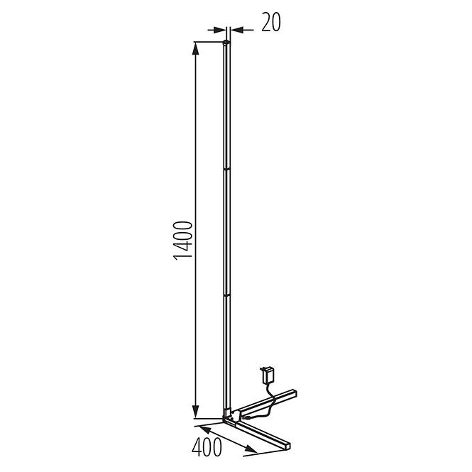 Lampe CORNER 66031 12W RGB LP1 LED