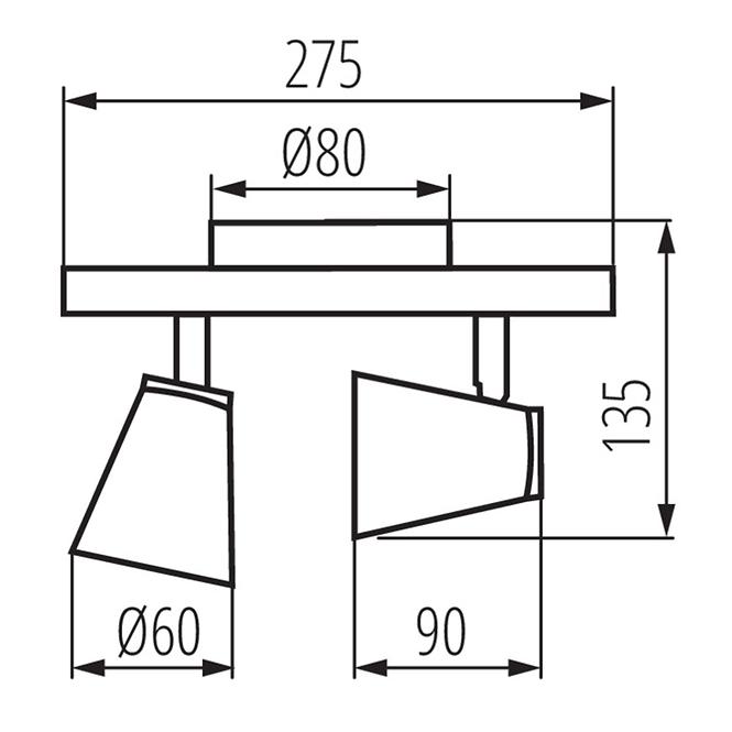 Lampe ENALI 28762 EL-2I W,3