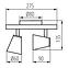 Lampe ENALI 28762 EL-2I W,3