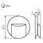 Lampe ERINUS 33322 LED O W-WW,3