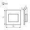 Lampe ERINUS 33325 LED LL W-NW,4