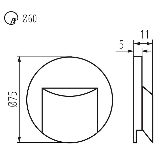 Lampe ERINUS 33334 LED O B-WW,4