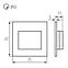 Lampe ERINUS 33336 LED LL B-WW,3