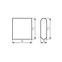 Lampe GARTO 29270 LED EL 8W-GR LED,2