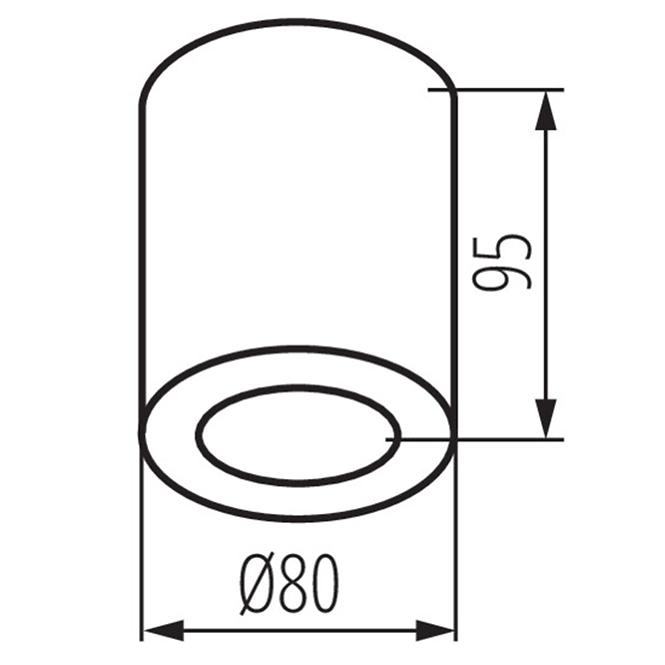 Lampe SANI 29240 IP44 DSO-B