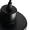 Lampe ULAN 66126 10W E27 BLACK/WHITE LW1,5
