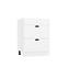 Küchenschrank Adele D60PC S/2 zasl weiß erbsen/weiß