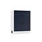 Küchenschrank Adele D60PC S/2 zasl marineblau matte/weiß