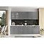 Küchenschrank Adele D60PC S/2 zasl grau matte/weiß,3