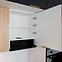 Küchenschrank Denis W90OKGR/560 schwarze matte continental/weiß,3