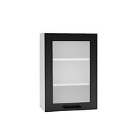 Küchenschrank Denis WS50 PL schwarze matte continental/weiß