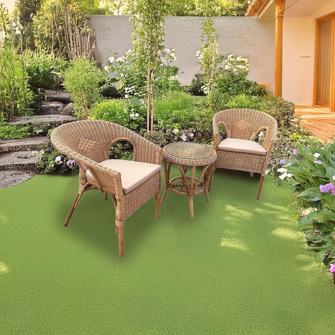 Gartengarnitur Hamburg Mini Natural Rattan