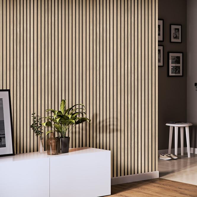 Dekoratives Wandpaneel PVC MOTIVO Light Lamella