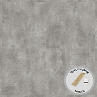 Geklebte Vinylböden Beton Grey 2mm/0,4mm DryBack