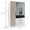 Schrank Sorento 150 weiß+lamel craft gold,2