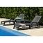 Gartenliege Miami Graphite,3