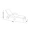Gartenliege Miami Graphite,2