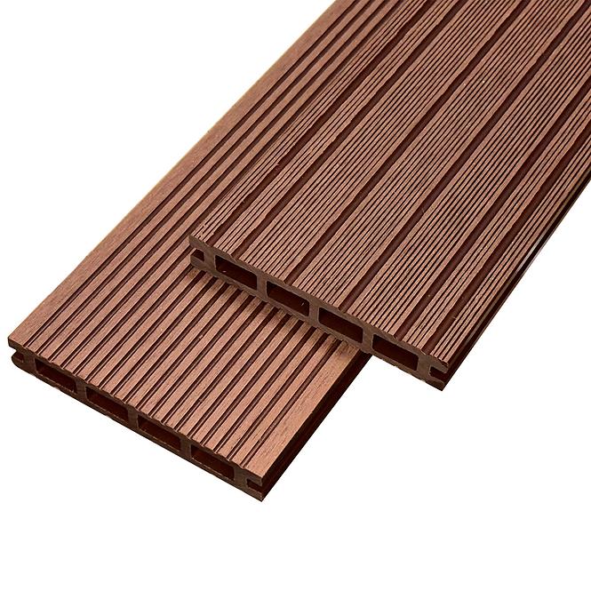 24CL TERASOVÁ DESKA MERCADO BASIC HNĚDÝ 2000X120X20MM