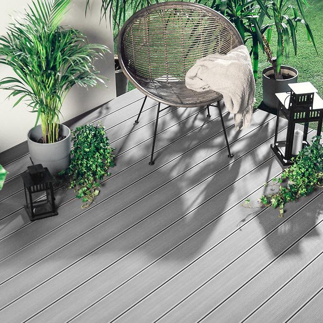 24CL TERASOVÁ DESKA MERCADO OPTIMUM ŠEDÁ 2200X140X20MM