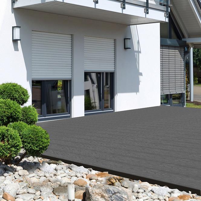 24CL TERASOVÁ DESKA MERCADO PREMIUM ŠEDÁ 2200X140X20MM