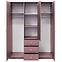 Schrank Siena 2 D3 Pflaume / Spiegel,4