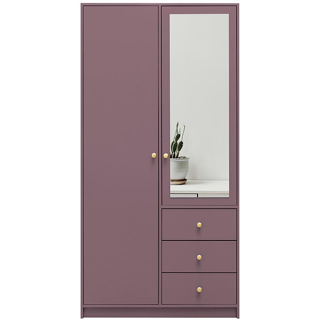 Schrank Siena 2 D2 pflaume / spiegel