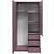 Schrank Siena 2 D2 pflaume / spiegel,4