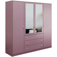 Schrank Siena 2 D4 pflaume / spiegel