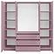 Schrank Siena 2 D4 pflaume / spiegel,3