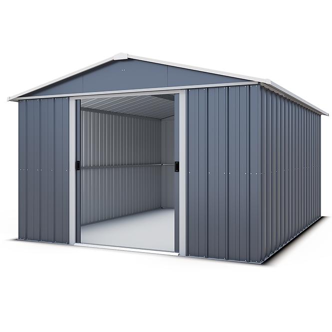 Metall-Gartenhaus 1013AEYZ 303x396 cm anthrazit