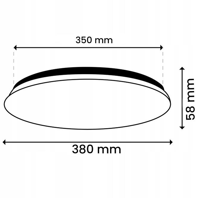 45LD SVITIDLO NOTUS 24W 0116 LED SENSOR PL1