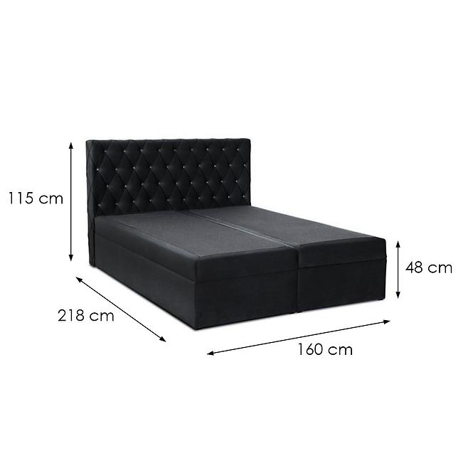 Kontinentales Bett Box 6 160x200 Kronos 07