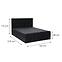 Kontinentales Bett Box 6 160x200 Kronos 07,6