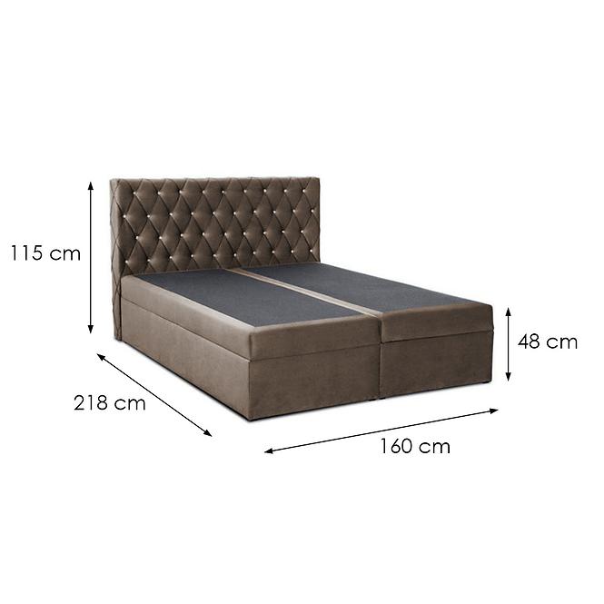 Kontinentales Bett Box 6 160x200 Paros 03