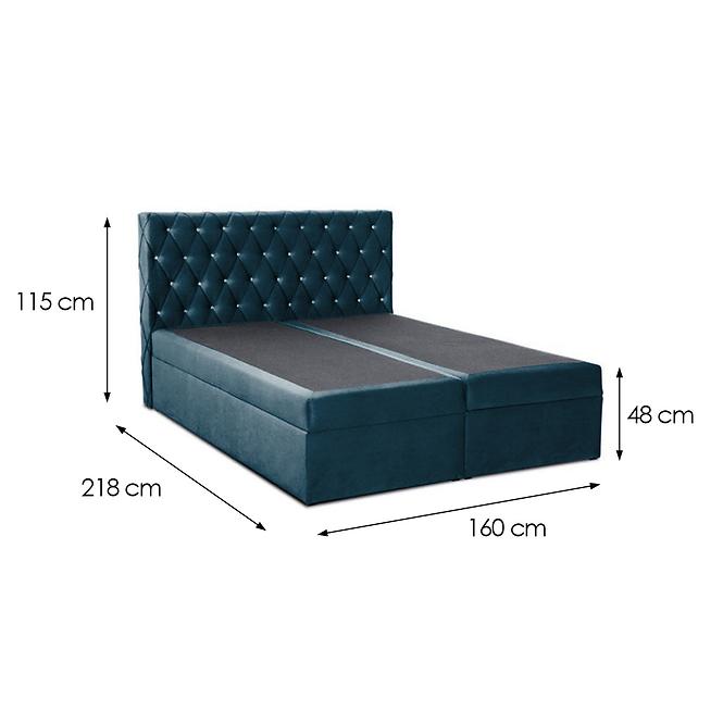 Kontinentales Bett Box 6 160x200 Kronos 04