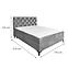Kontinentales Bett Morano 160x200 Element 23,7