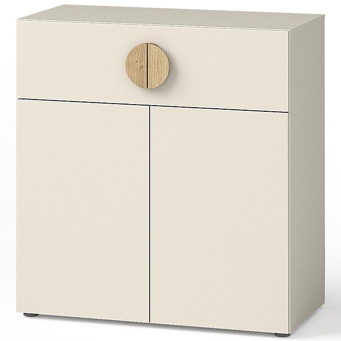 Kommode Melo ME5 2D1S Cashmere/Eiche Artisan