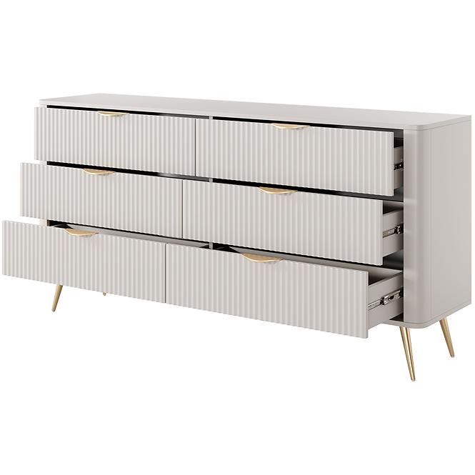 Kommode Lante B 163 6S Beige