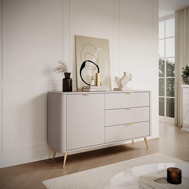 Kommode Lante D 138 D3S Beige