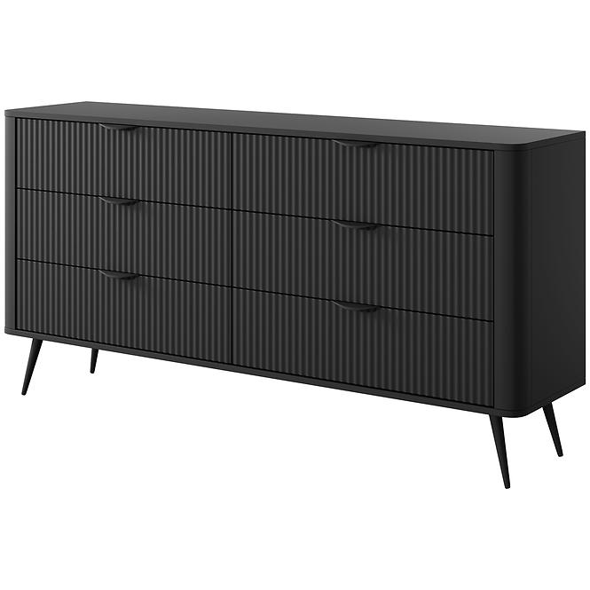 Kommode Lante B 163 6S Black