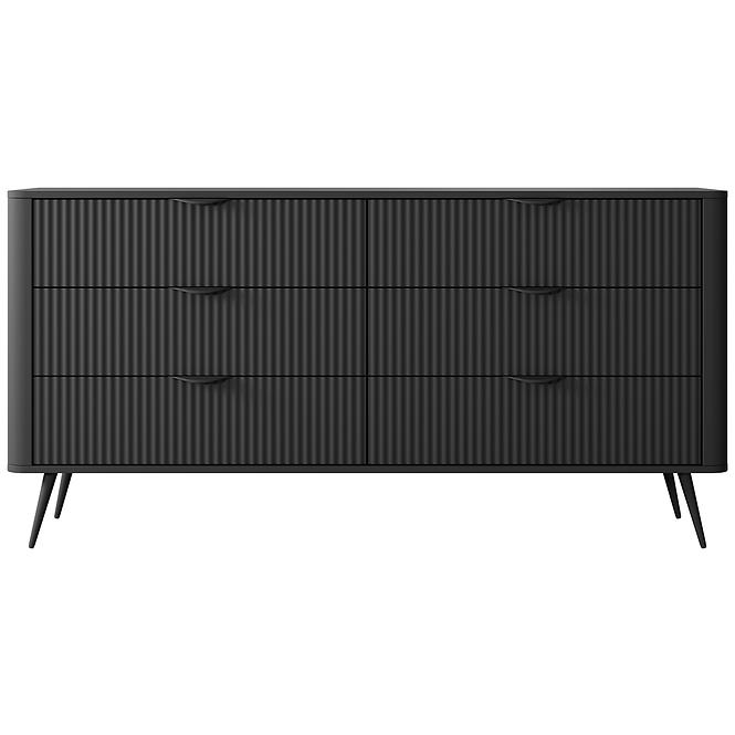 Kommode Lante B 163 6S Black
