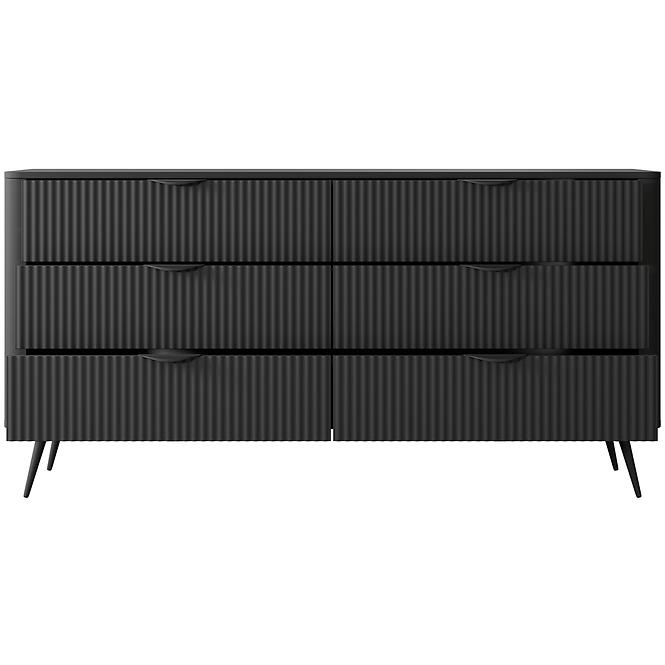 Kommode Lante B 163 6S Black