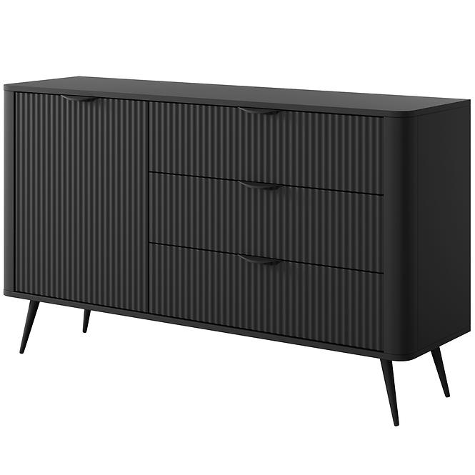 Kommode Lante D 138 D3S Black