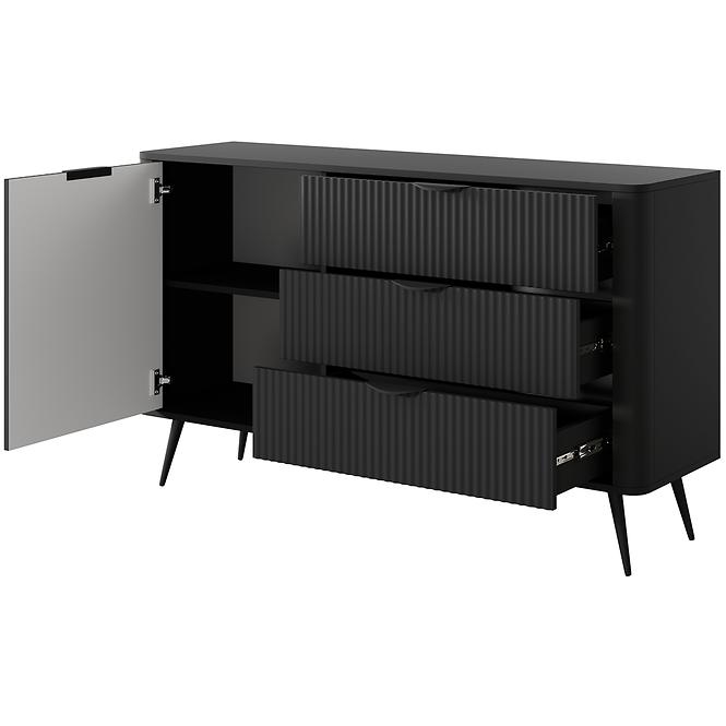 Kommode Lante D 138 D3S Black