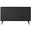 Kommode Lante D 138 D3S Black,4