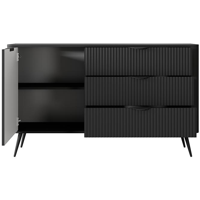 Kommode Lante D 138 D3S Black