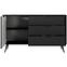 Kommode Lante D 138 D3S Black,5