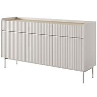 Kommode Level B 153 3D3S Beige/Eiche Scandi