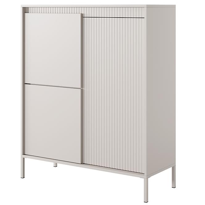Kommode Senso A hoch 3D Beige